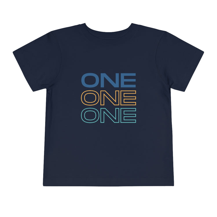 First Birthday Toddler Short Sleeve Tee