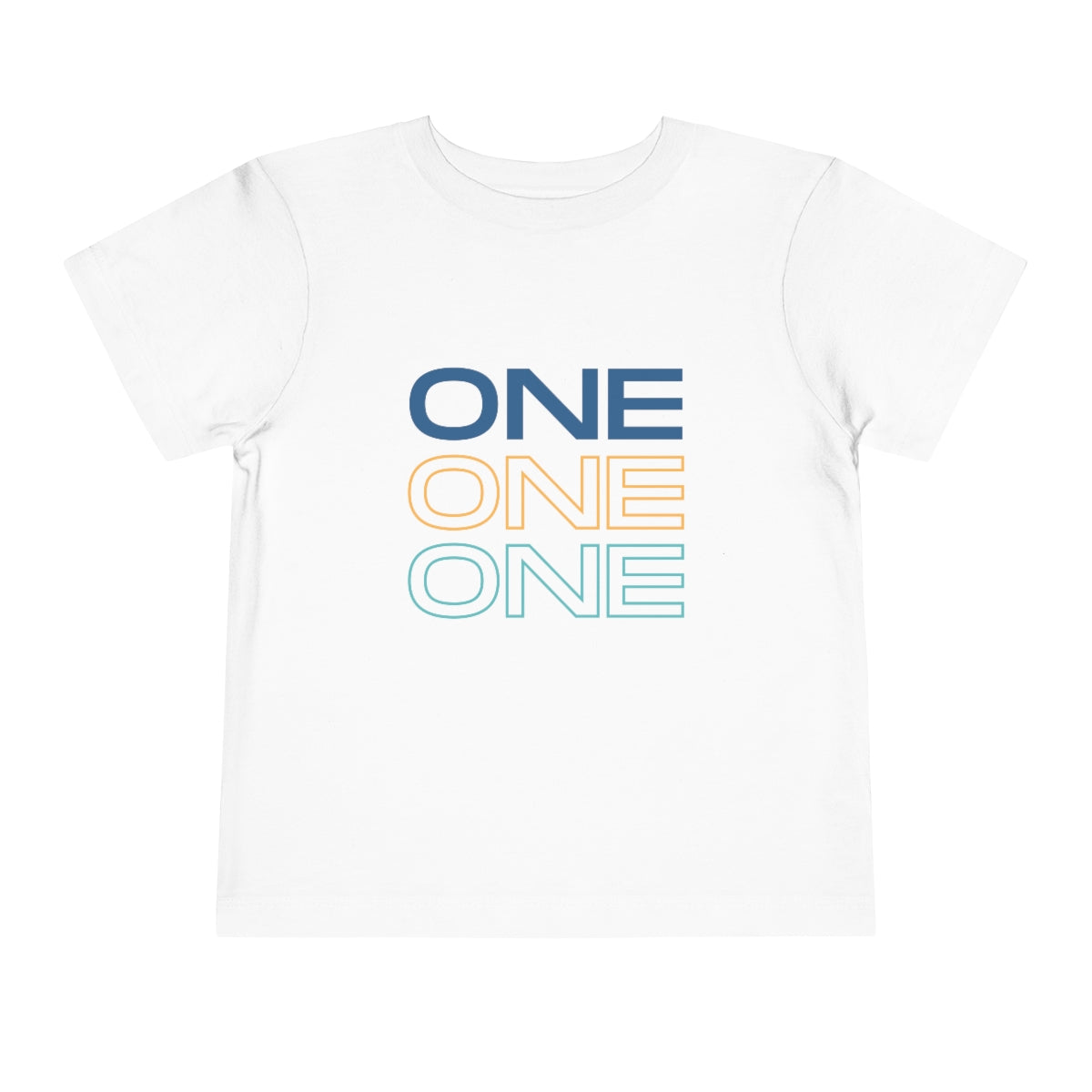 First Birthday Toddler Short Sleeve Tee