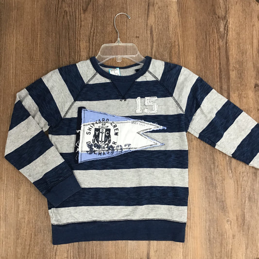 Gap Kids Size 8 Striped Flag Top