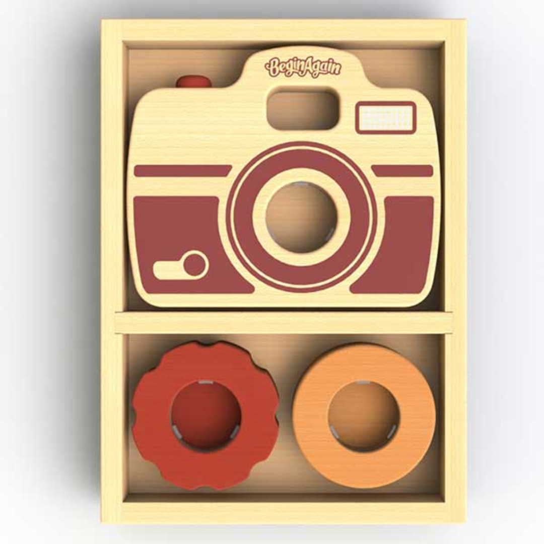 Montessori Wood Camera