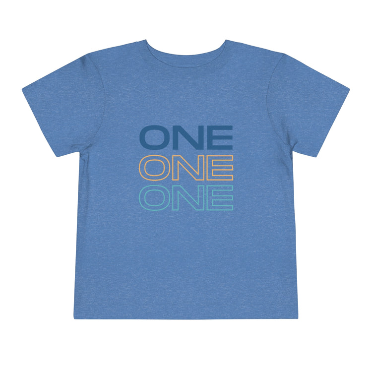 First Birthday Toddler Short Sleeve Tee