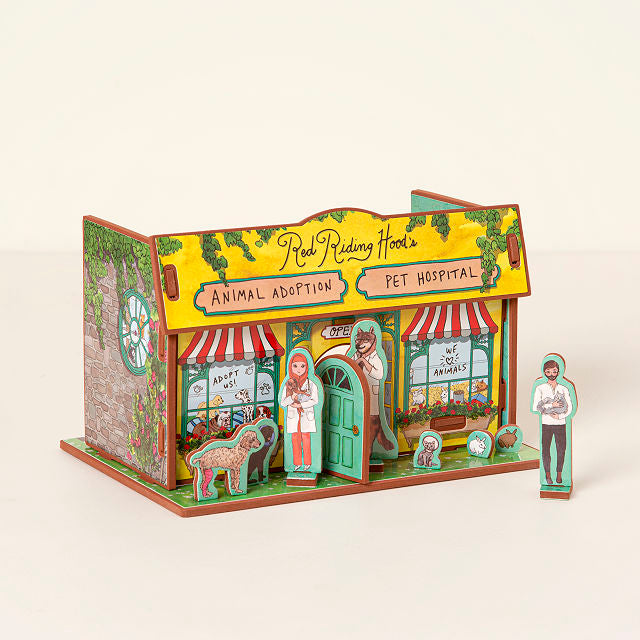 Red Riding Hood's Animal Hospital Book and Playset