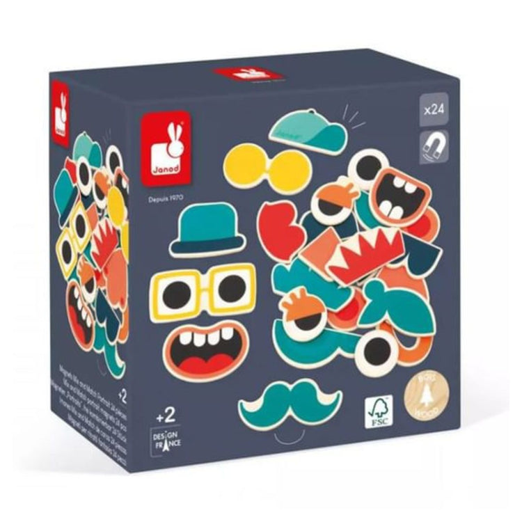Funny Faces Mix & Match Magnets