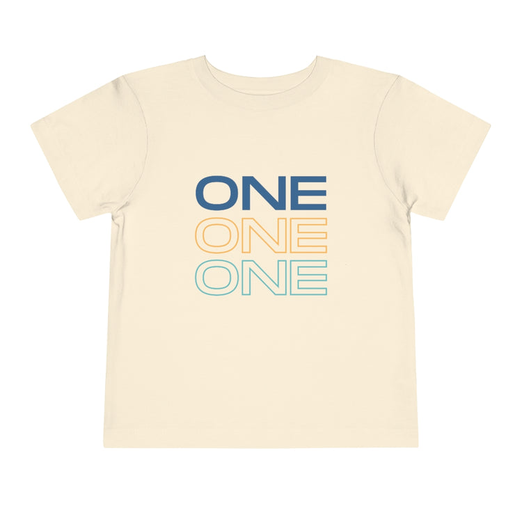 First Birthday Toddler Short Sleeve Tee