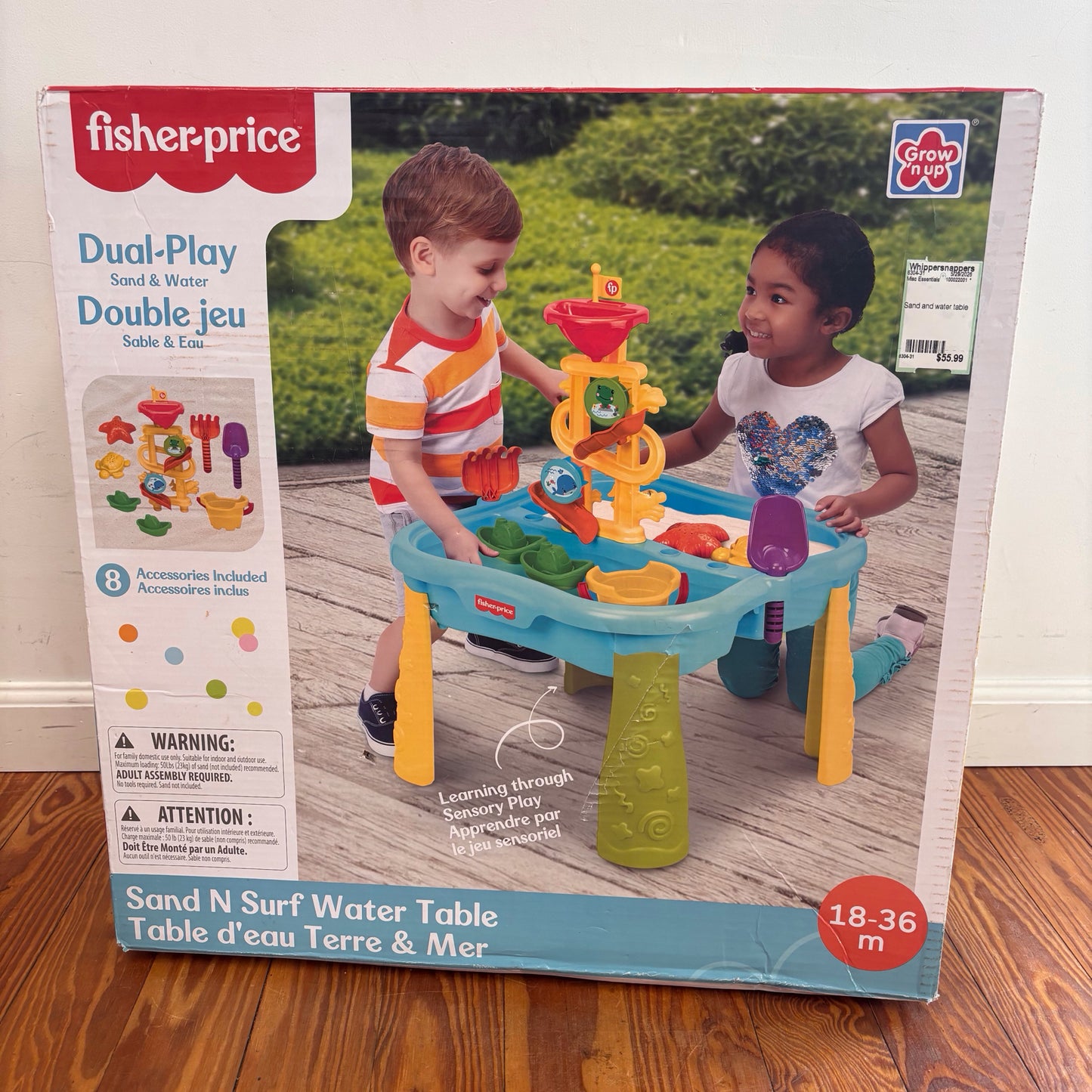 Fisher Price Dual Play Sand And Water Table