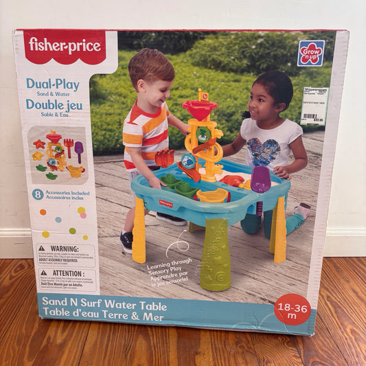 Fisher Price Dual Play Sand And Water Table