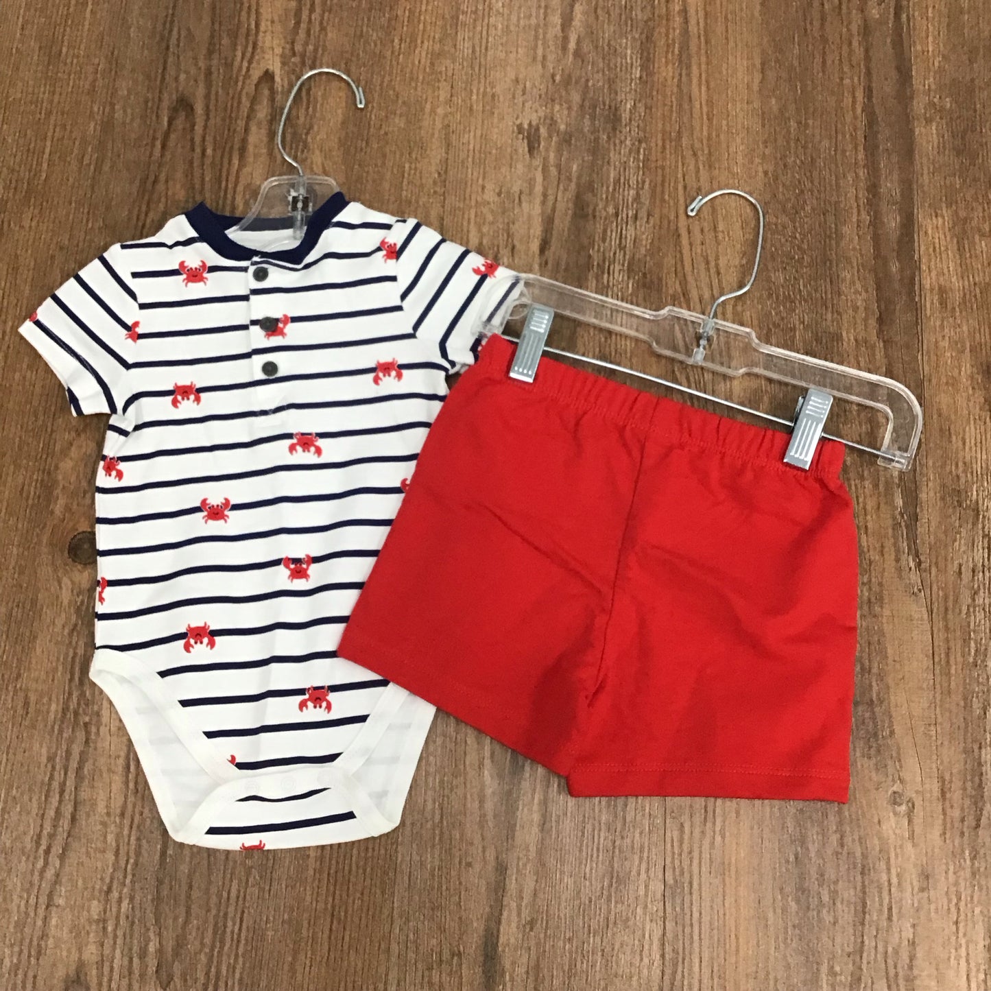 Little Me Outfit 2 Piece Size 9 Month