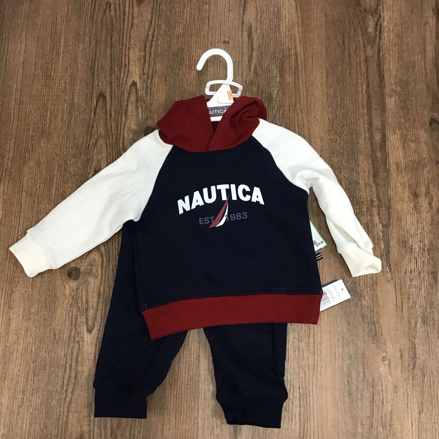 Infant Size 12 Month Nautica Outfit 2 Piece
