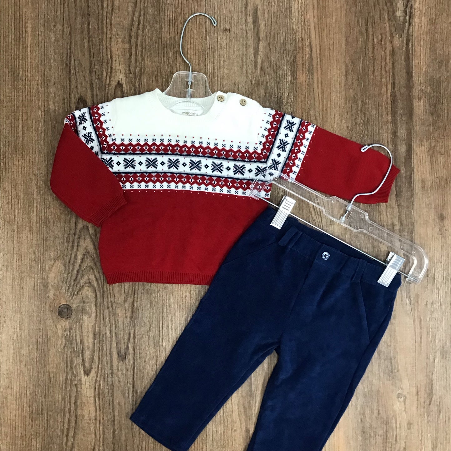 Infant Size 3-6 Month Mayoral Outfit 2 Piece