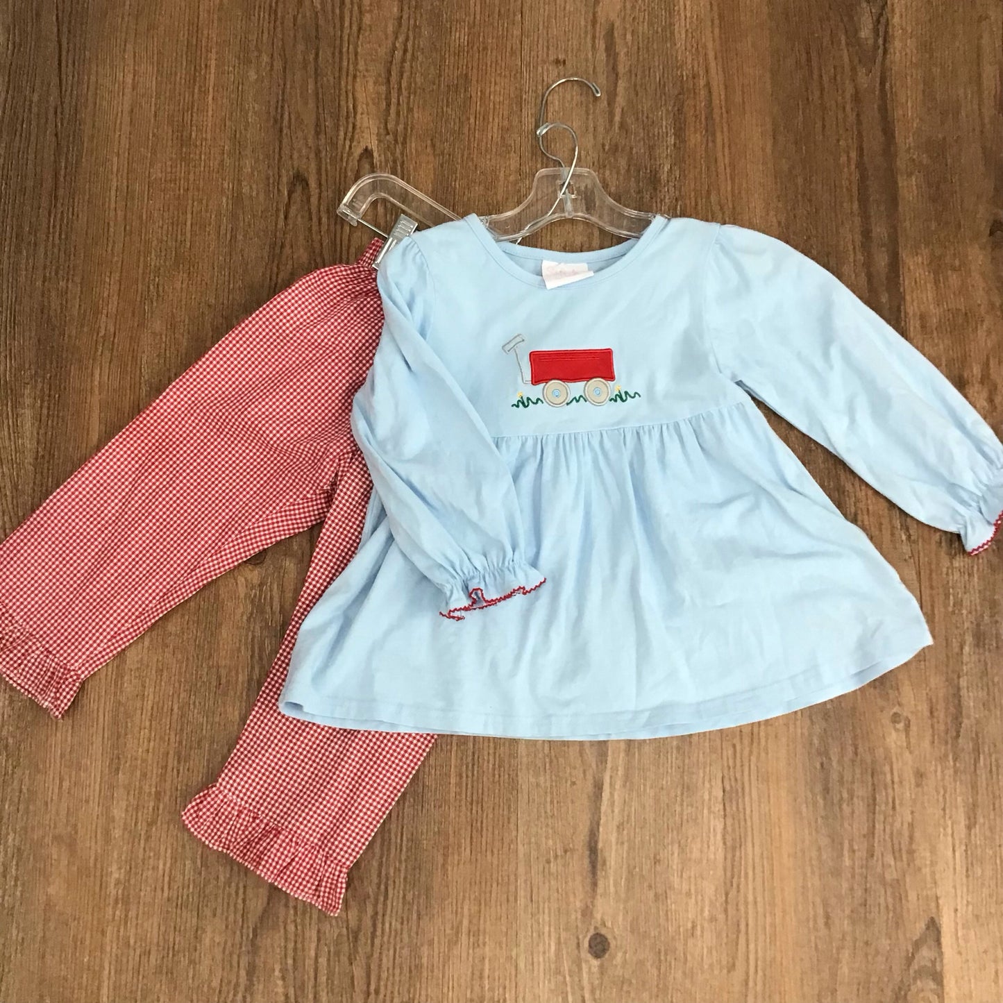 Stitchy Fish Kids Size 3T Two Piece Outfit