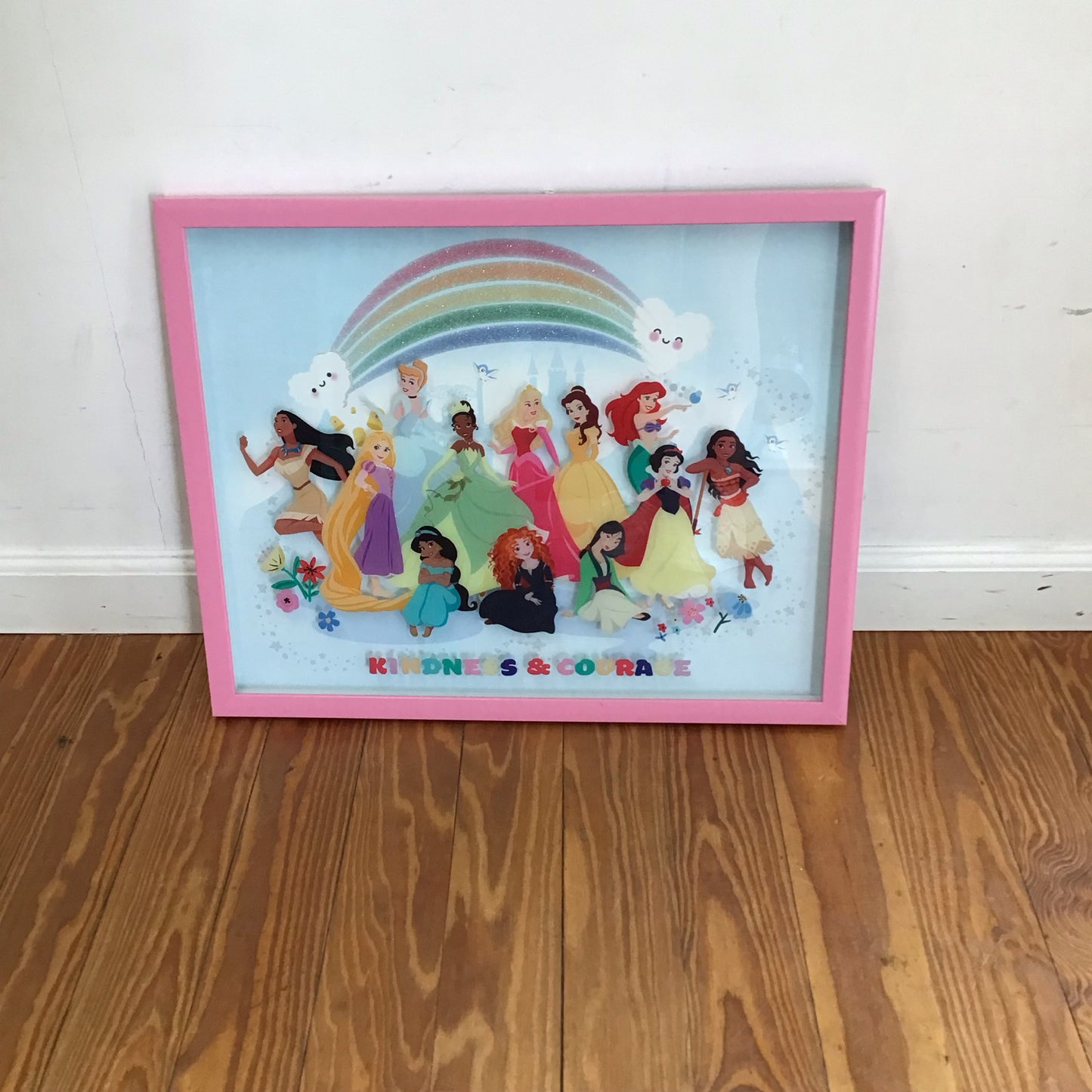 Kindness and Courage Princess Picture-this item does NOT ship