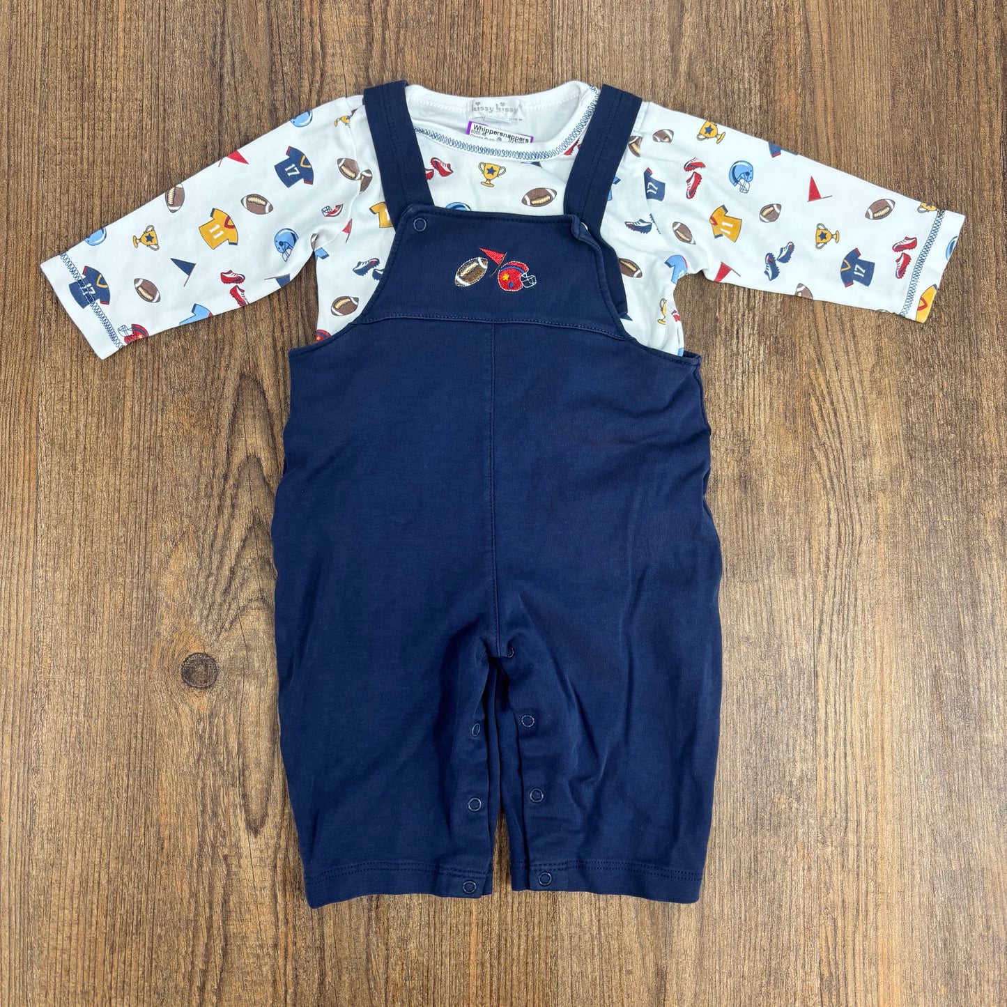 Kissy Kissy Infant Size 6-9 Month Onesie Outfit 2 piece
