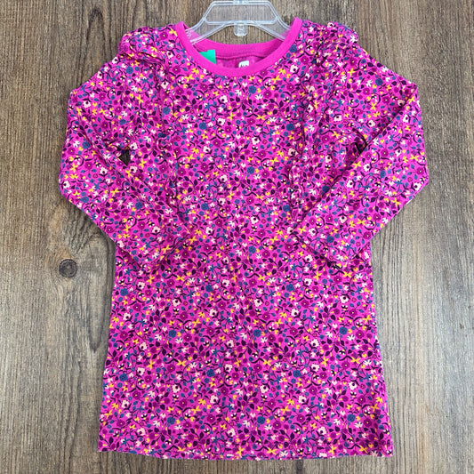 Tea Kids Size 4/4T Casual Pink Floral Dress