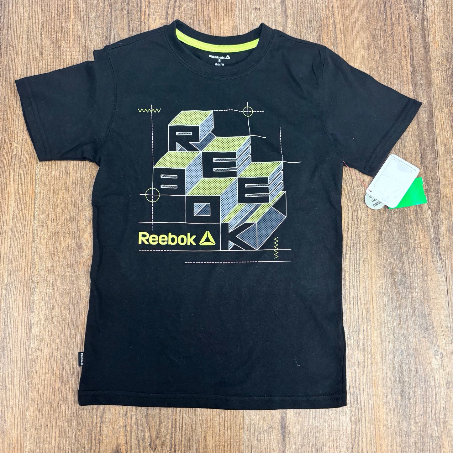 Reebok Kids Size 8 Graphic Tee