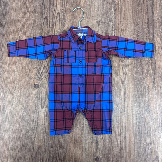 Infant Size 0-3 Month Tea Romper