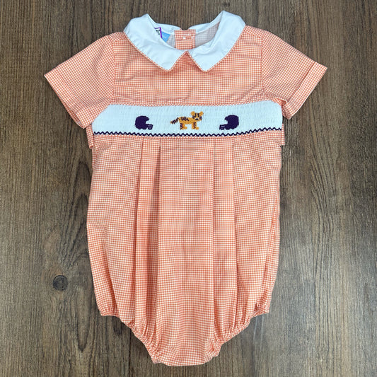 Charming Little One Infant Size 24 Month Clemson Romper
