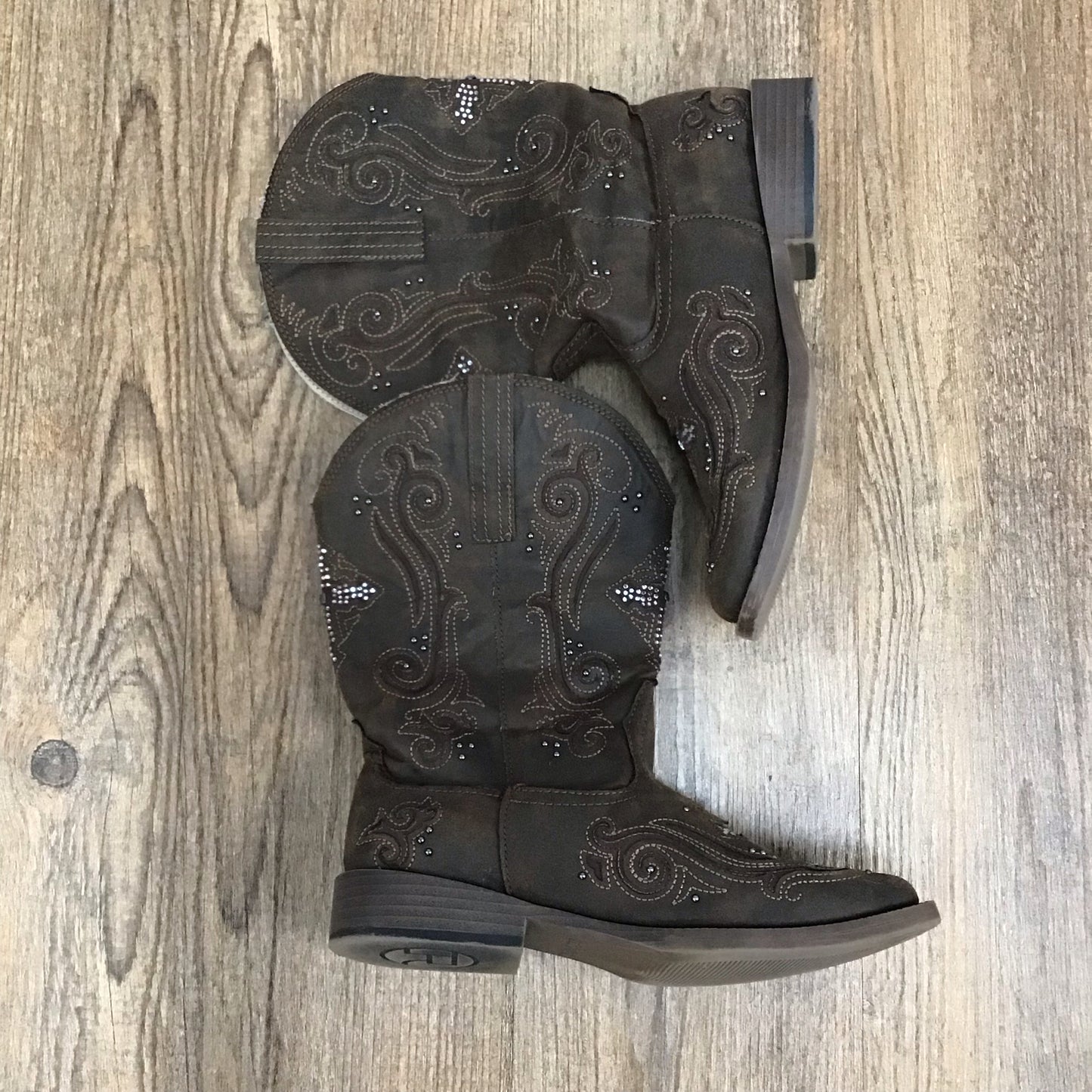 Kids Shoe Sizes 3 Misc. Basic (S) Cowboy/girl Boots