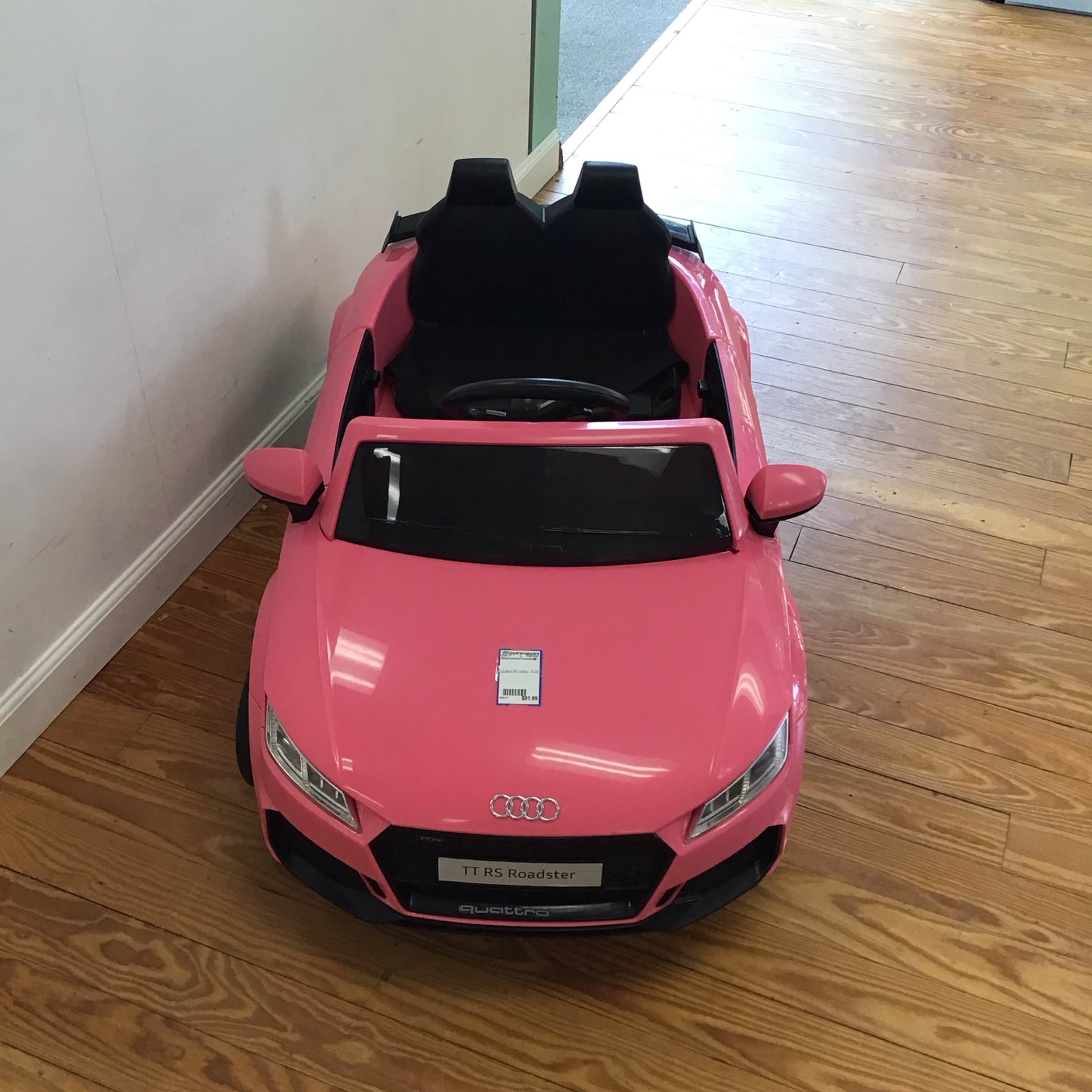 Pink Quatro Roadster Audi W/ Remote - This Item Does NOT Ship