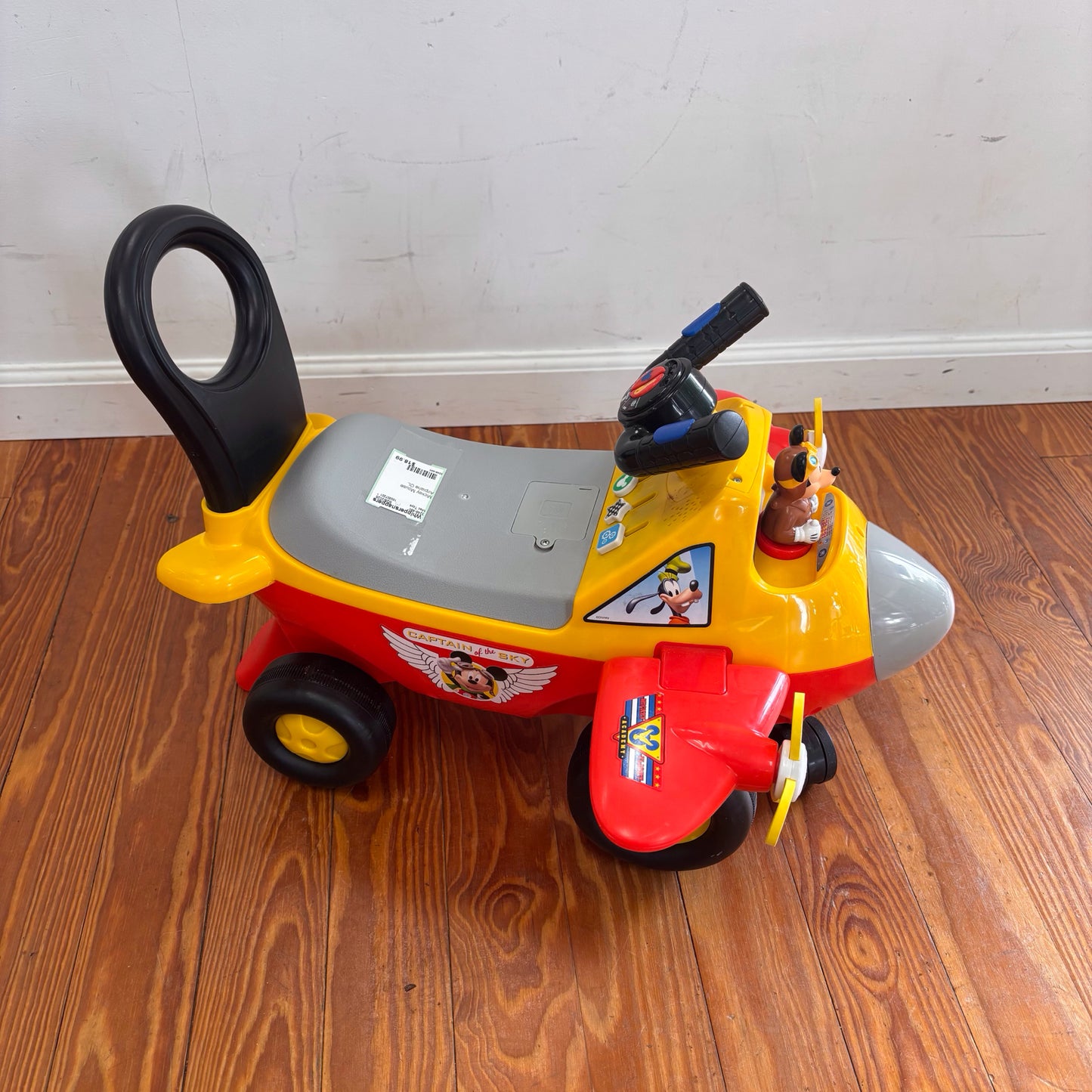 Mickey Mouse Airplane Ride On Toy
