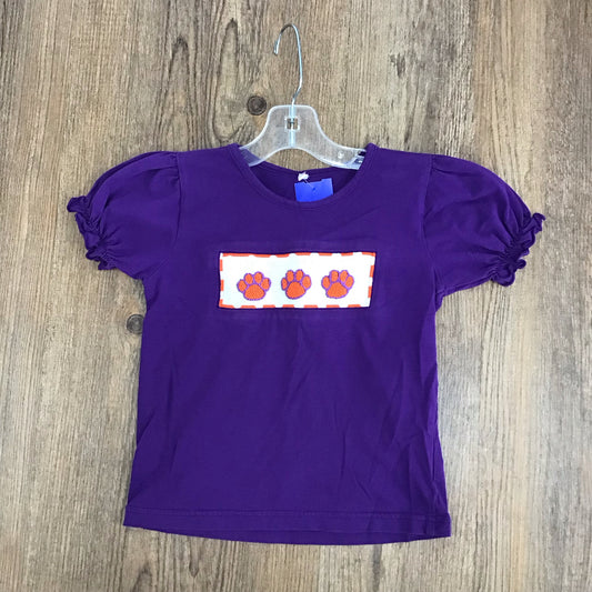 Misc Smocked Clemson Top Size 4/4T