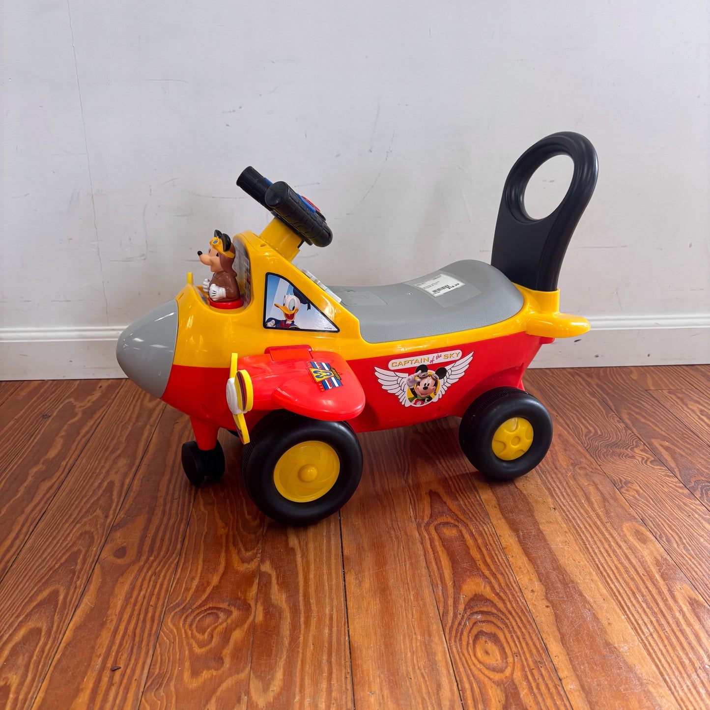 Mickey Mouse Airplane Ride On Toy