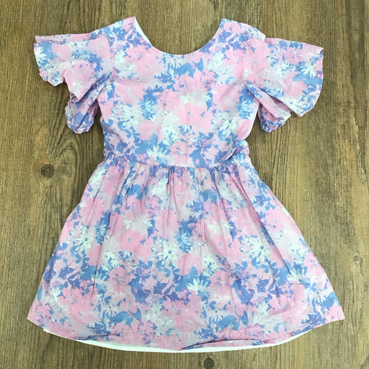 Crew Cuts Floral/Tie-Dye Dress Size 3T