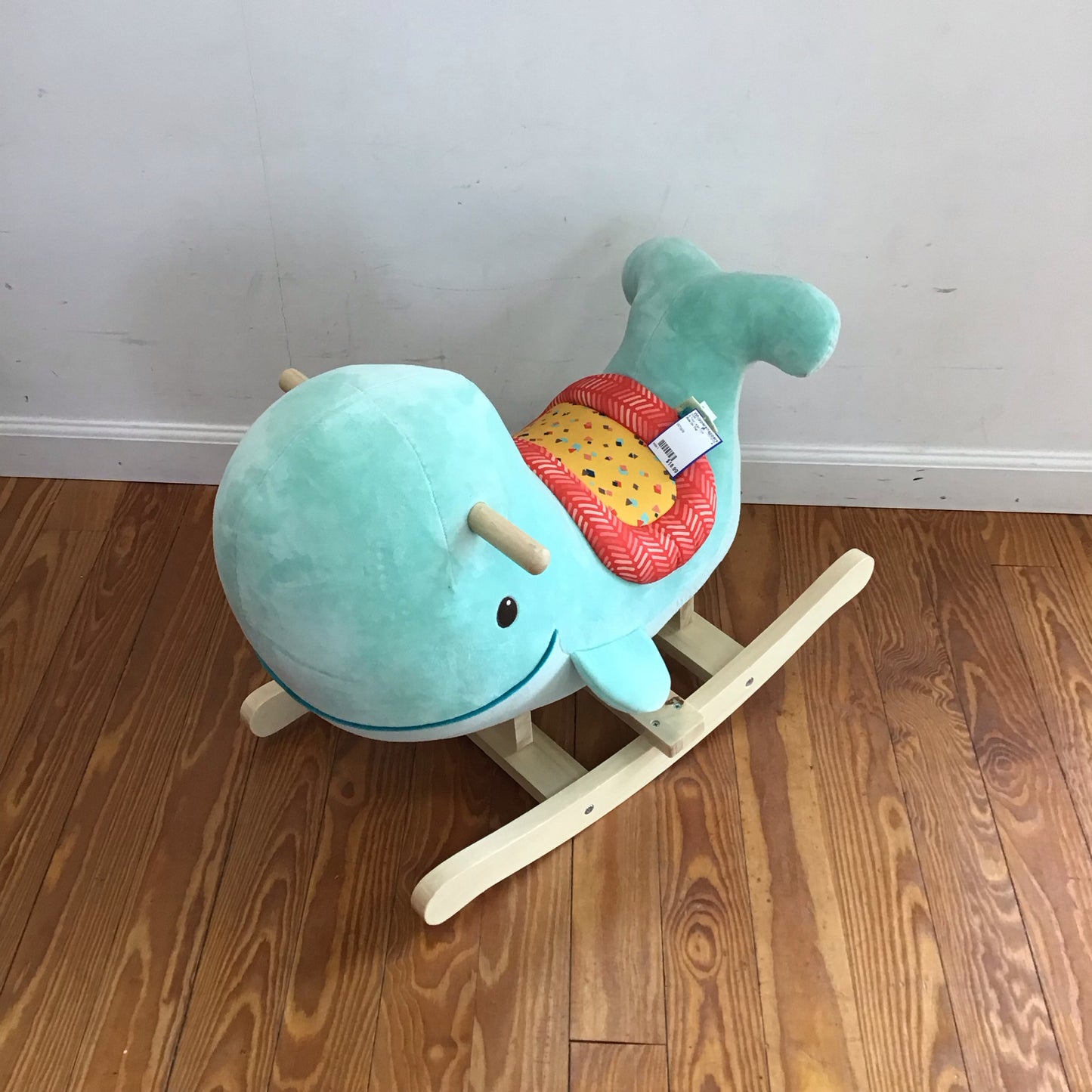 Ride On Wooden Toy Whale - This Item Does NOT Ship