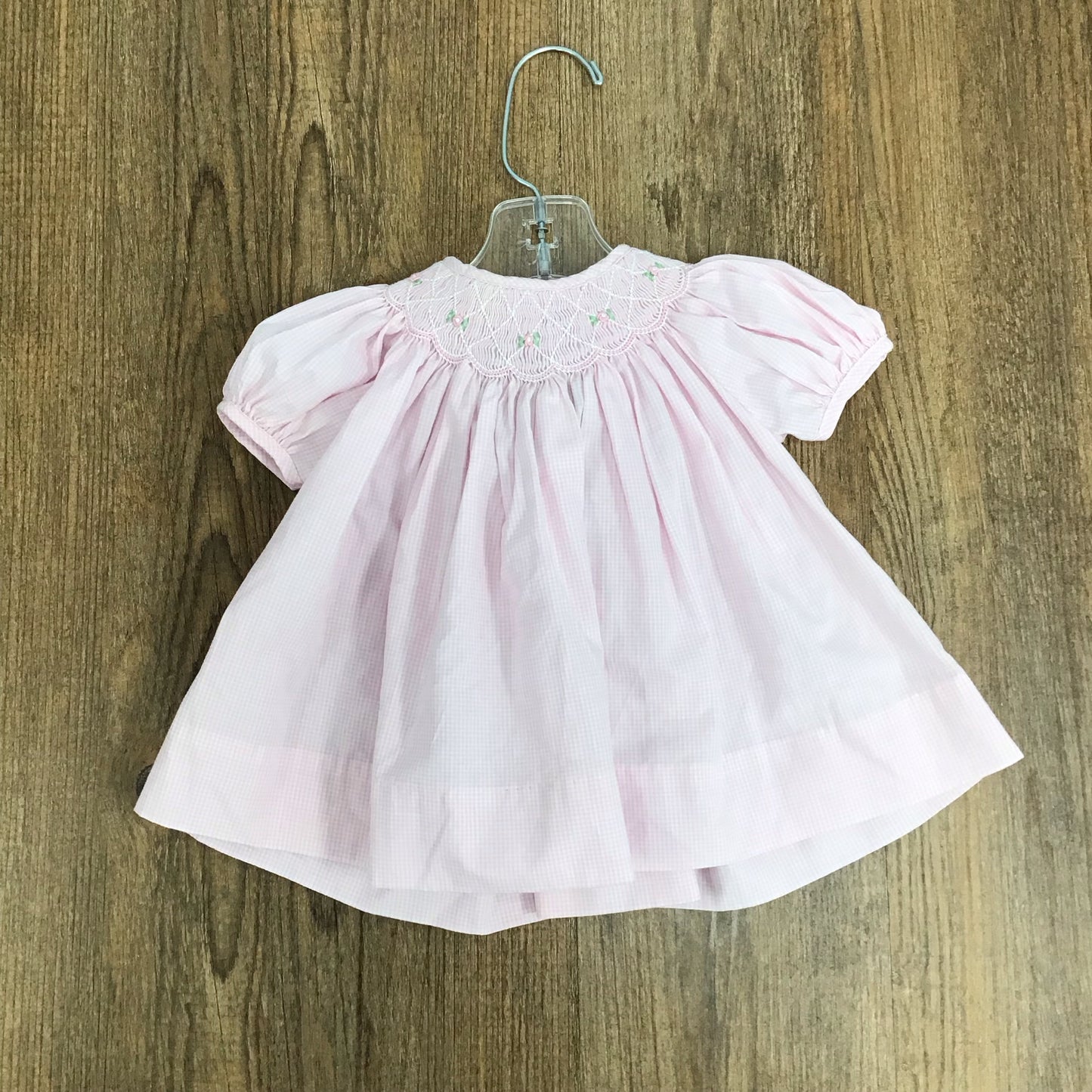 Infant Size NB Petit Ami Smocked Dress