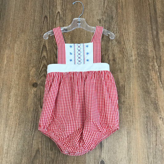 The Proper Peony Smocked Infant Size 24 Month Romper