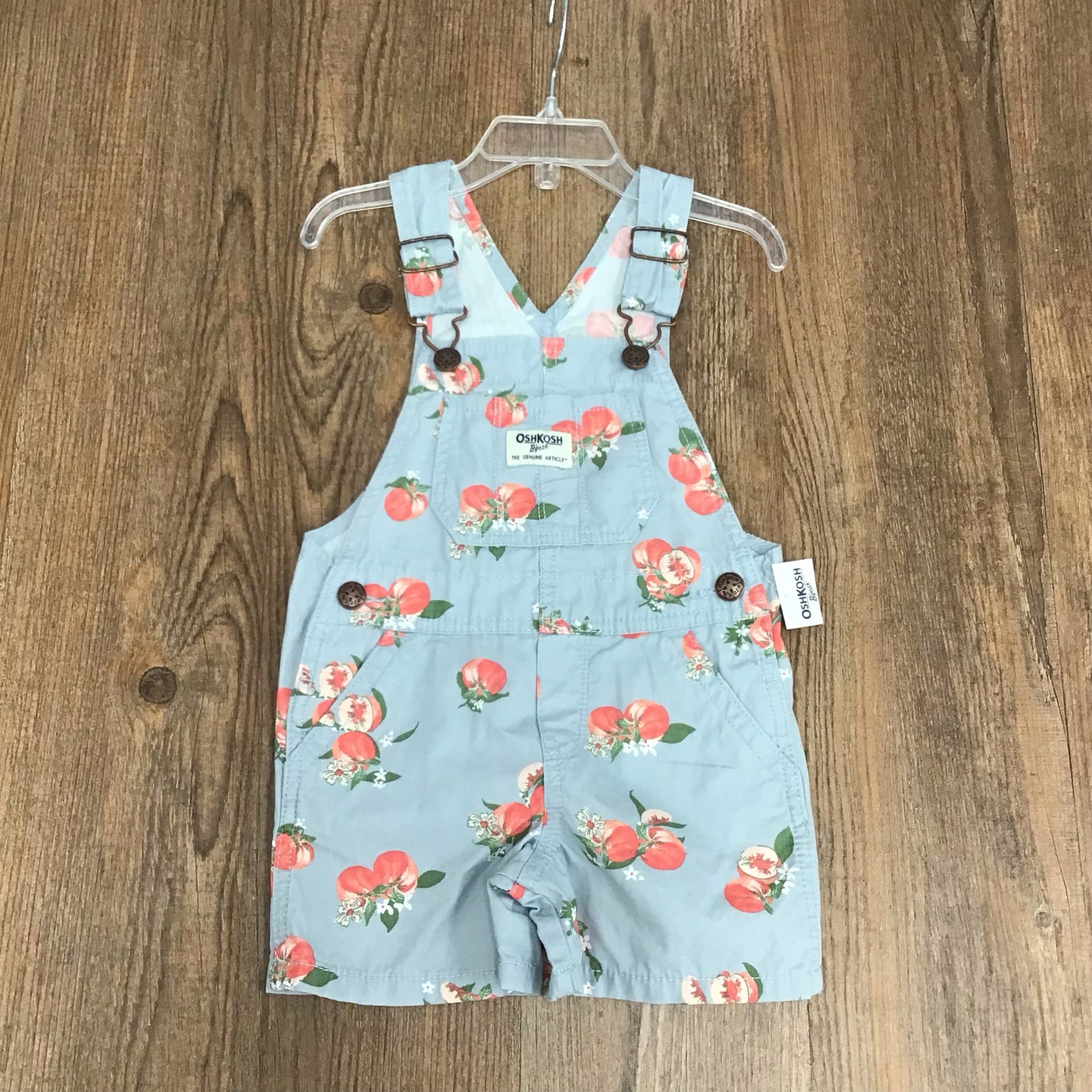NEW Osh Kosh Kids Size 2T Shorts/Overalls