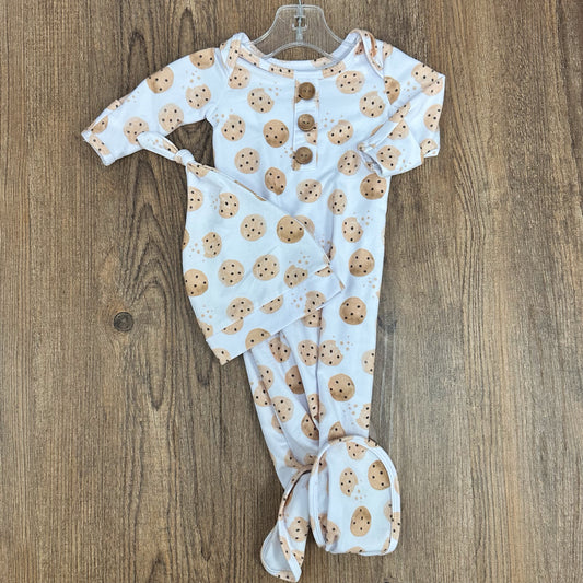 Caden Lane Infant Size 0-3 Month Cookie Gown