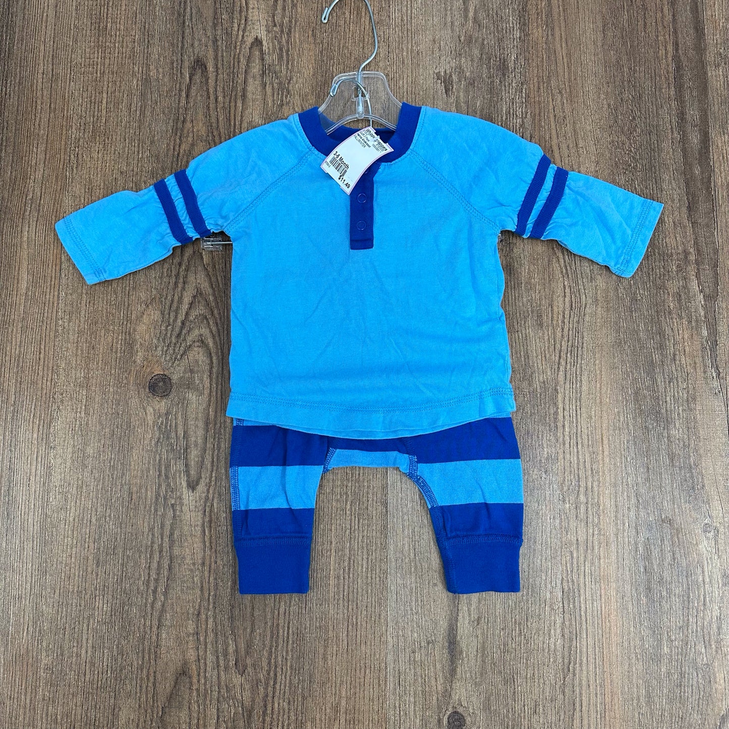 Hanna Andersson Infant Size 3-6 Month Outfit 2 Piece