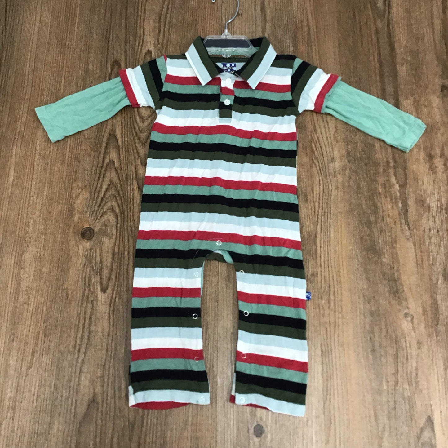 Infant Size 6-12 Month Kickee Pants Romper