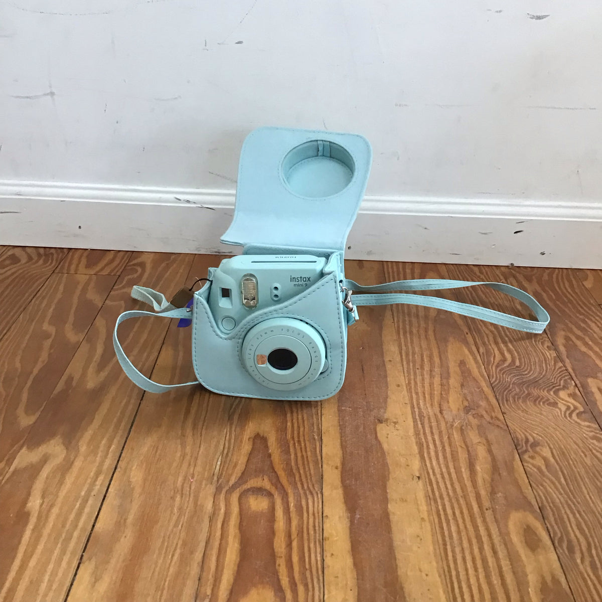 Fuji Film Instax Mini 9 OL with Case (case as is)-this item does NOT ship