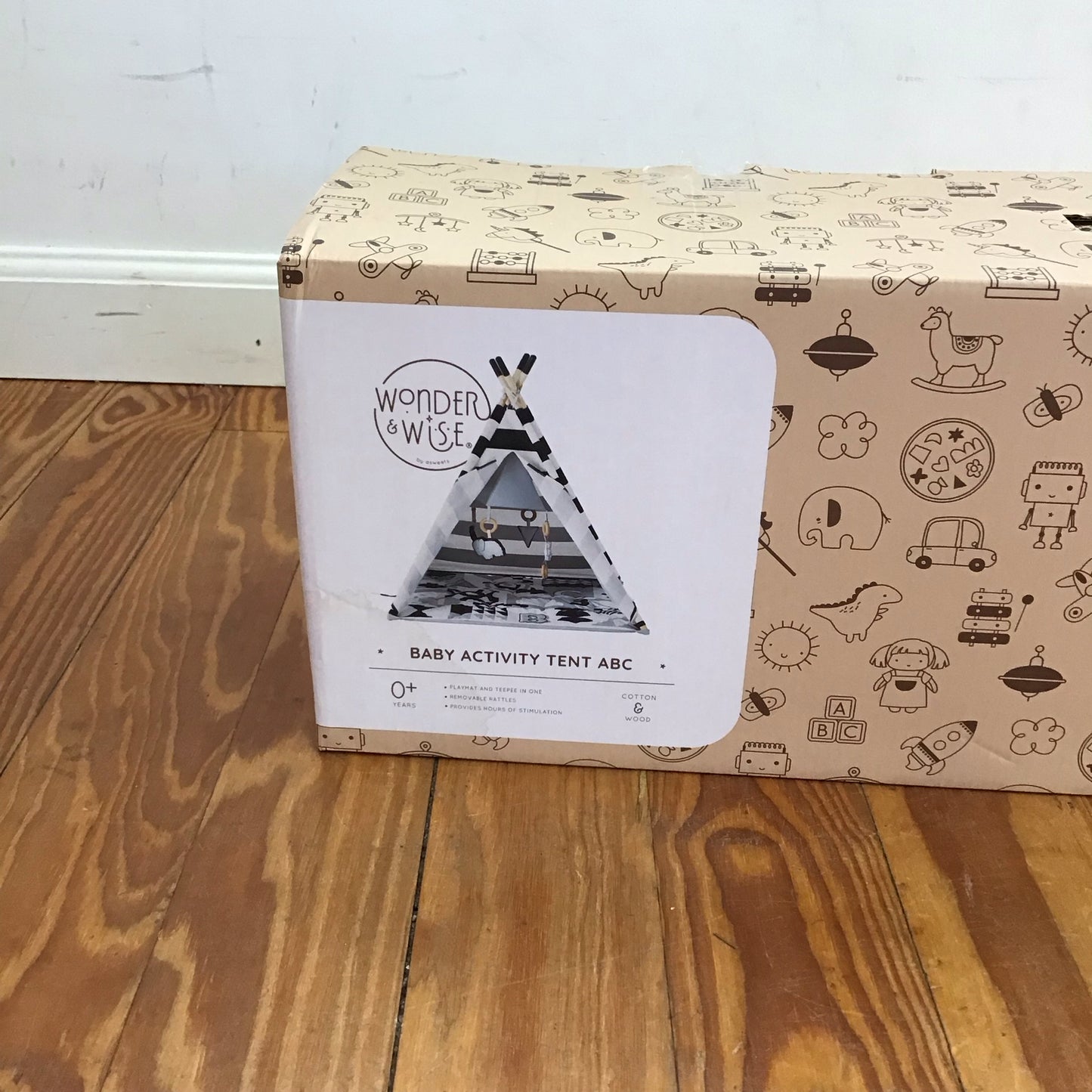 NEW Wonder & Wise Baby Activity Tent - This Item Does NOT Ship