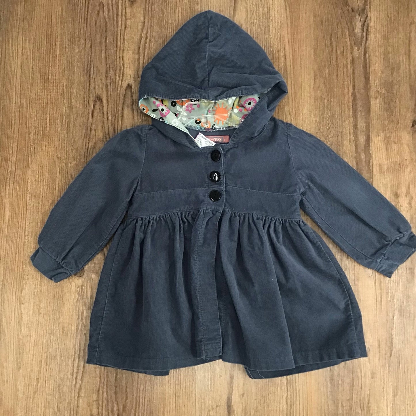 Jelly the Pug Kids Size 3T Jacket/Vest