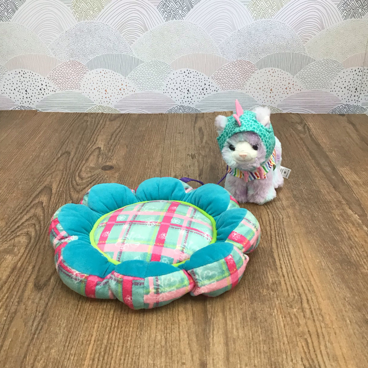 American Girl Doll Purrpley Kitty With Pet Bed. This Item Does Not Ship