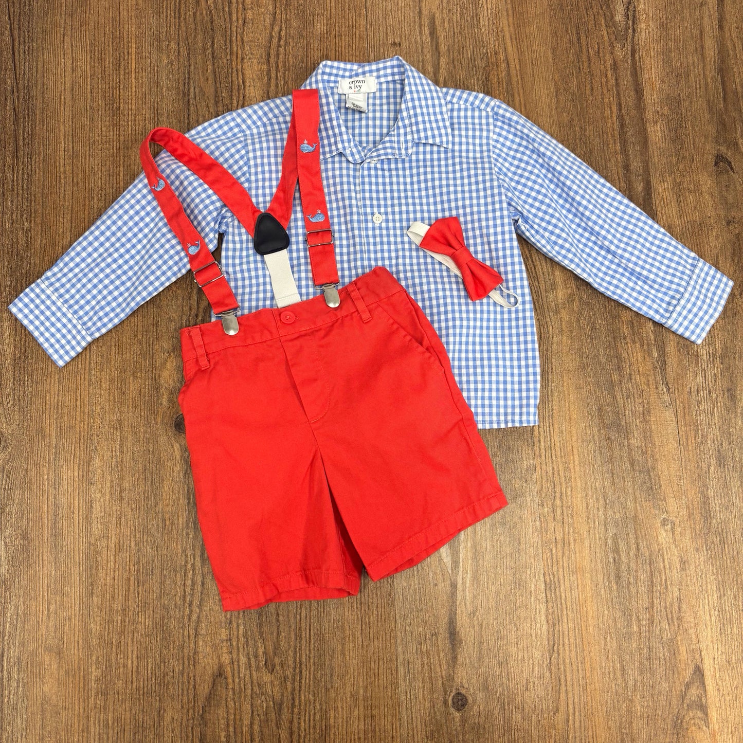 Crown & Ivy Kids Size 3T Two Piece Outfit
