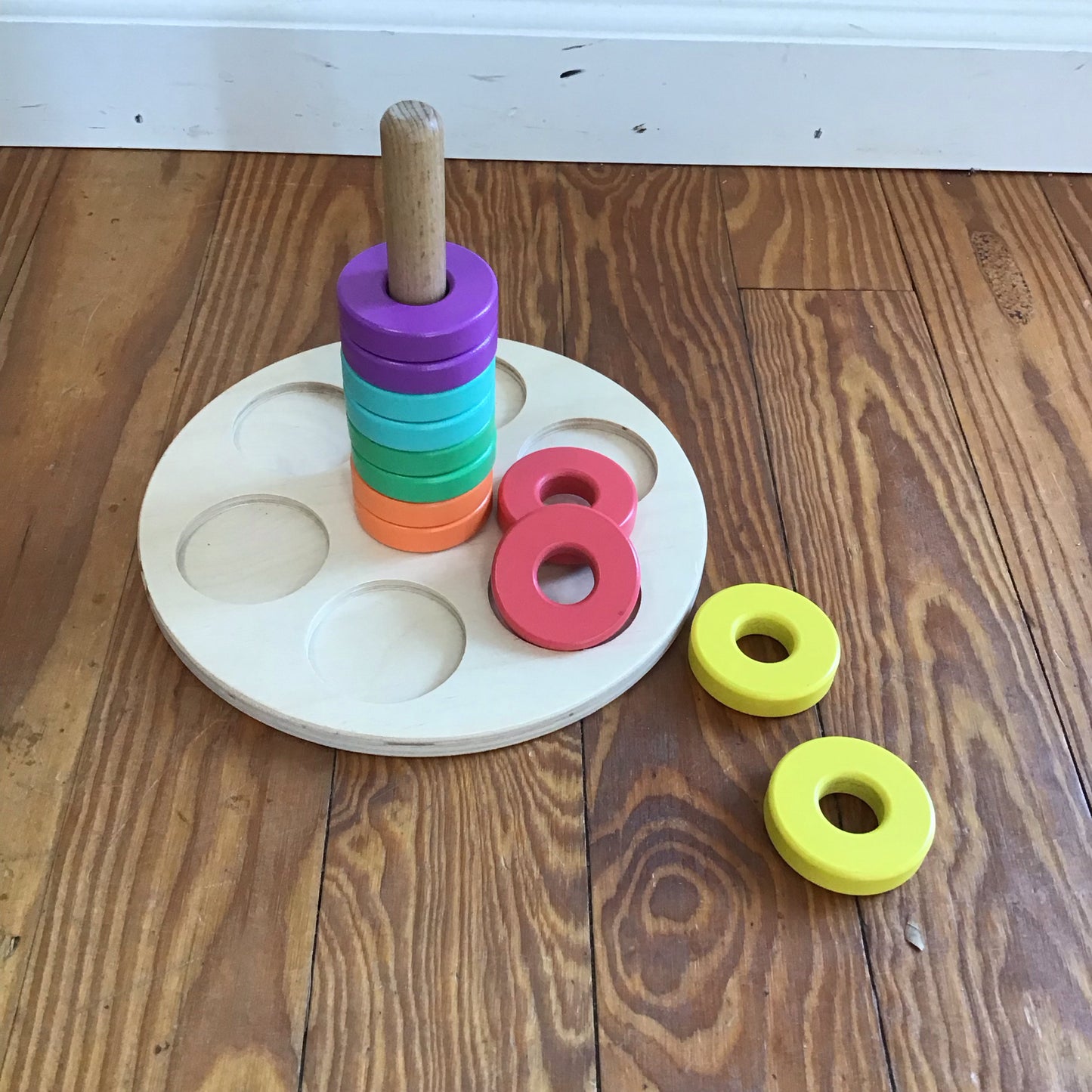Flexible wooden stacker-Lovevery-this item does NOT ship