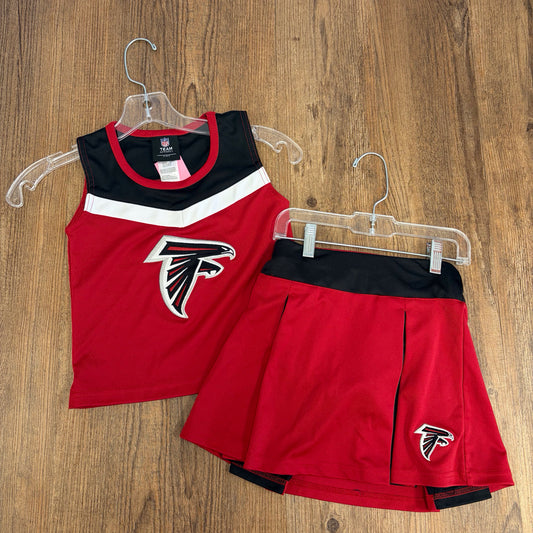 Sports Falcons Kids Size 6/6X Two Piece Outfit