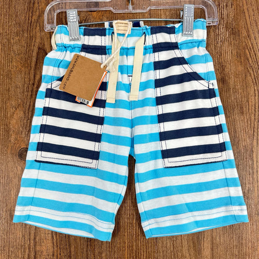 NEW Gnu Brand Size 3T Blue Striped Shorts