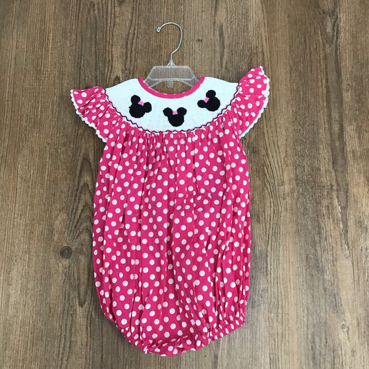 Pleats & Stitches  Smocked Kids Size 3T Romper