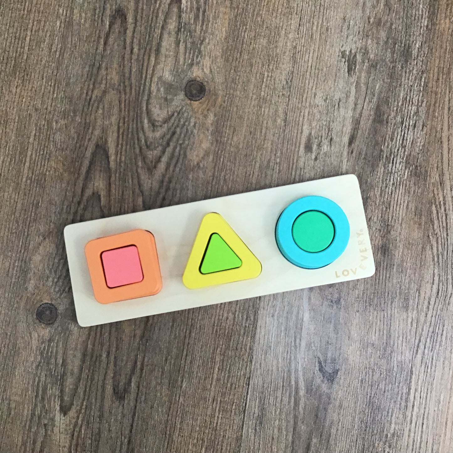 Lovevery Geo shapes puzzle