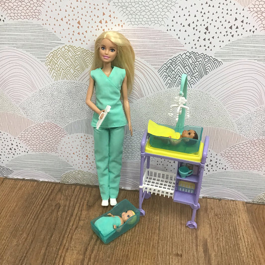 Barbie Baby Doctor Playset