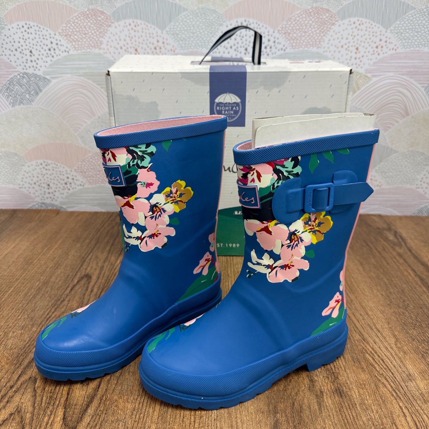 Kids Shoe Sizes 1 Youth Joules Rain Boots. NEW