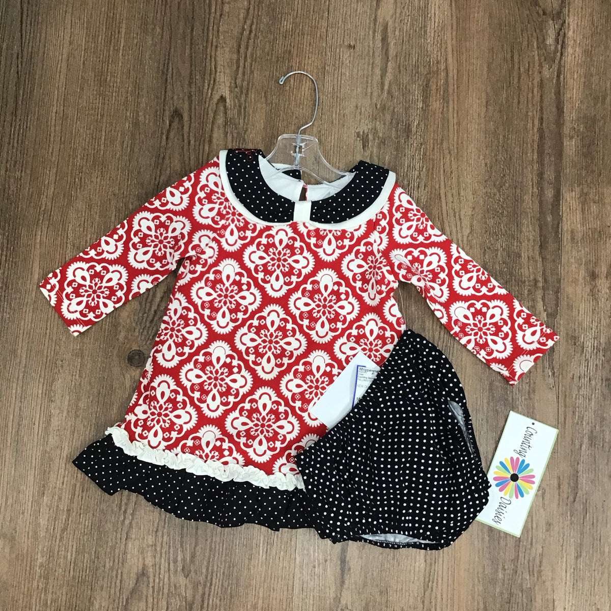 Counting Daisies  Size 18 Month Dress With Bloomers