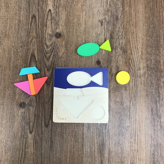 Wood Toys- Puzzle Blocks