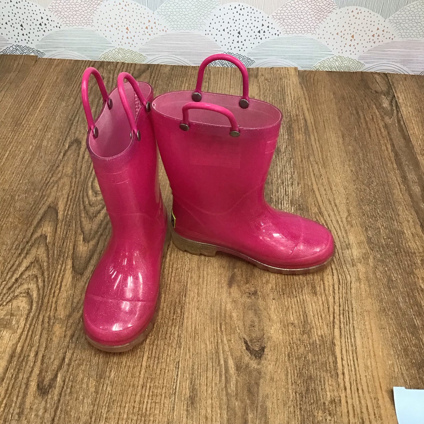Kids Shoe Sizes 10 Western Chief Rain Boots - Lights Up