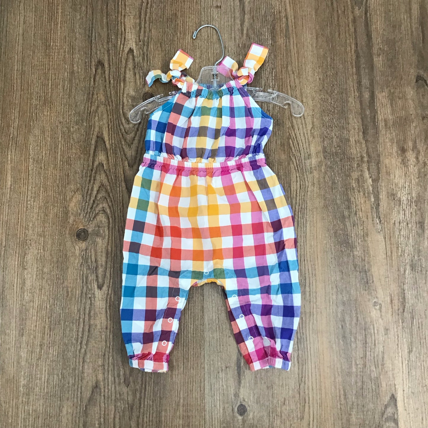 Tea Romper Size 6-9 Month