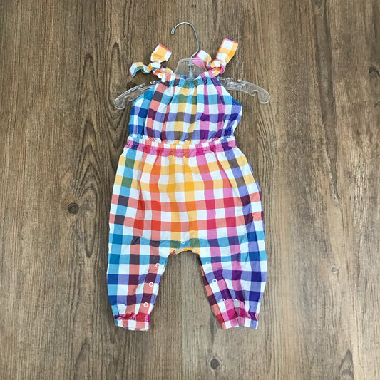 Tea Romper Size 6-9 Month